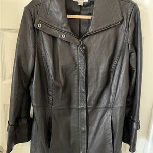 Preston & York Dark Leather Jacket